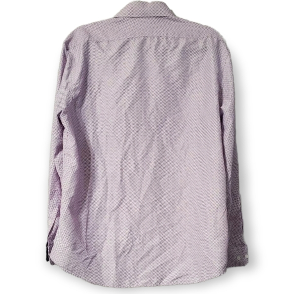 Nicole Miller New York Men’s Long Sleeve Button Down Shirt Size Large 16-16.5 - Picture 3 of 9